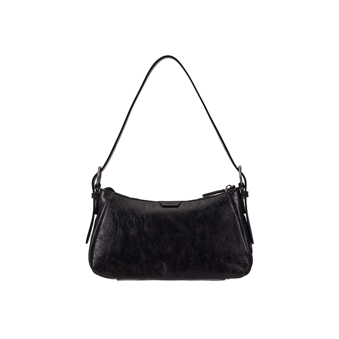 분크 토크 캐빈 크루 빈티지 레더 숄더 스몰 카키 그레이(vunque Toque Cabin Crew Vintage Leather Shoulder S Khaki Gray) - 4