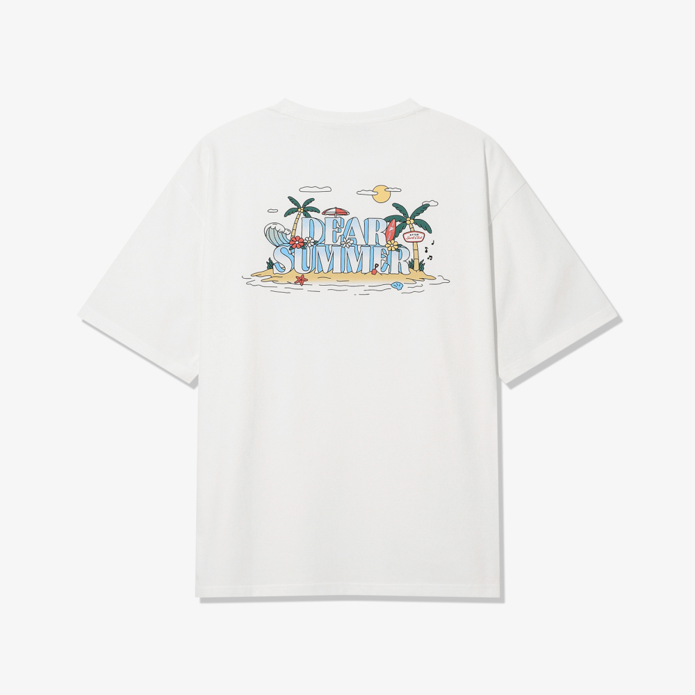 [6% 적립] 휠라 Coldwave+ 디어서머 반팔티 화이트([6% 적립] FILA Coldwave+ Dear Summer T-Shirt Light  White) - 2