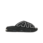 Nike Air More Uptempo Slide Black White