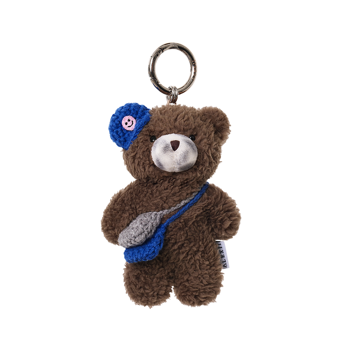알렉시 더블 크로스 백 베어 브라운(ALEXII Double Cross Bag Bear Brown)