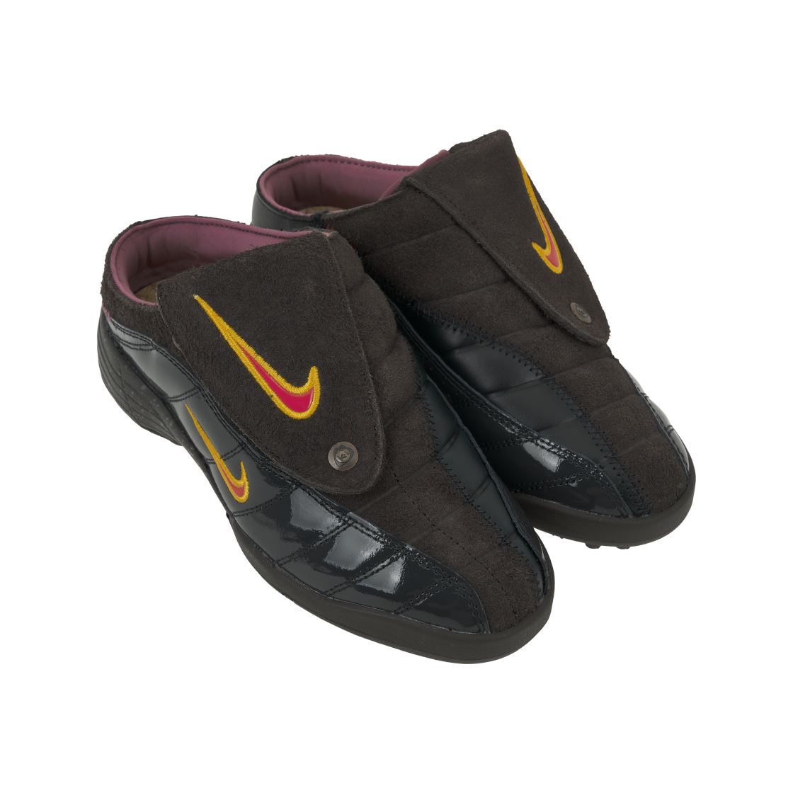 나이키 x 키즈 오브 이미그랜트 토탈 90 뮬 벨벳 브라운 유니버시티 골드(Nike x Kids of Immigrants Total 90 Mule Velvet Brown University Gold) - 4