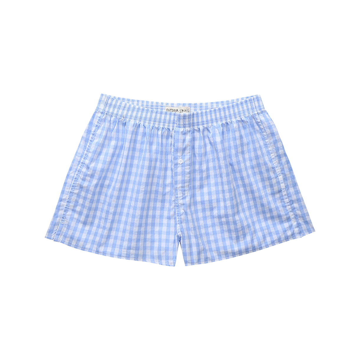 아웃도어서비스 체크 트렁크스 - 스카이 블루(OS Check Trunks - Sky Blue) - 1