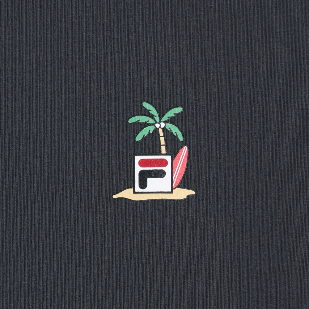 [6% 적립] 휠라 Coldwave+ 디어서머 반팔티 차콜그레이([6% 적립] FILA Coldwave+ Dear Summer T-Shirt Light Charcoal) - 4