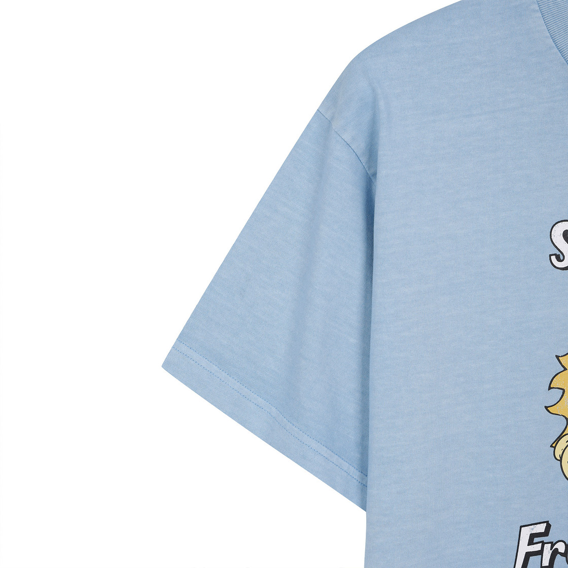프룻오브더룸 피그먼트 프루티 피크닉 반팔티셔츠 블루 라이트(fruitoftheloom Pigment Fruity Picnic Banpal T-shirts BLUE LIGHT) - 4