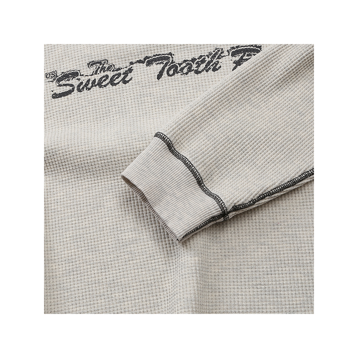 아웃도어서비스 로데오 와플 롱슬리브 - 에크루(OS Rodeo Waffle Long Sleeve - Ecru) - 4