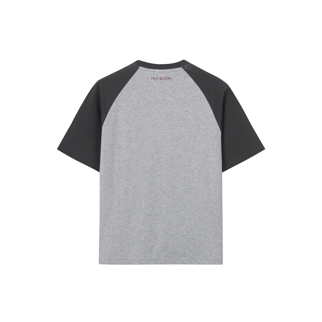 프룻오브더룸 피치가공 바나나 야자수 반팔티셔츠 멜란지 그레이(fruitoftheloom Peach Gagong Banana Yajasu Banpal T-shirts MELANGE GREY) - 2