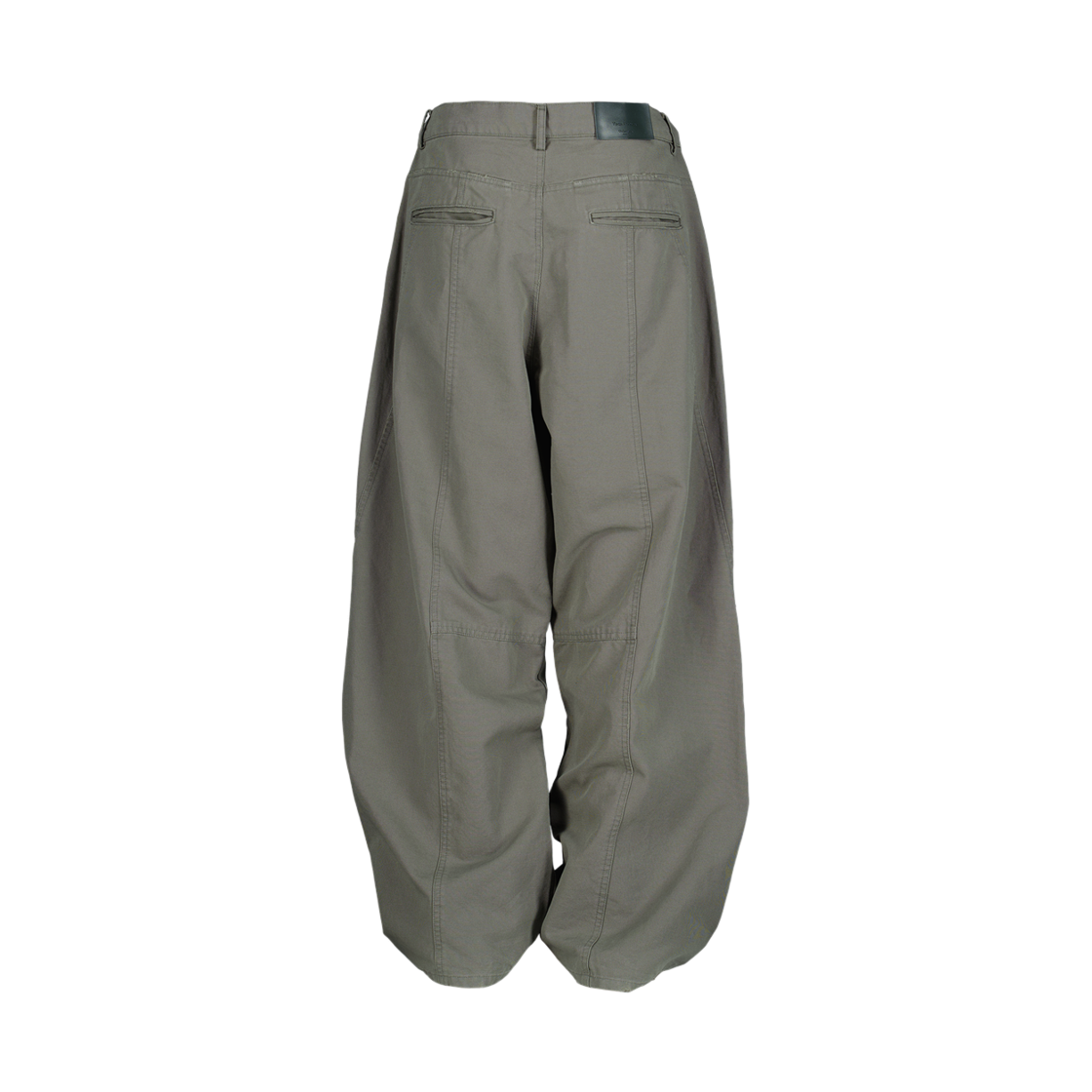 언더마이카 패널드 옥스포드 팬츠 더스티 올리브(Undermycar Paneled Oxford Pants Dusty Olive) - 3