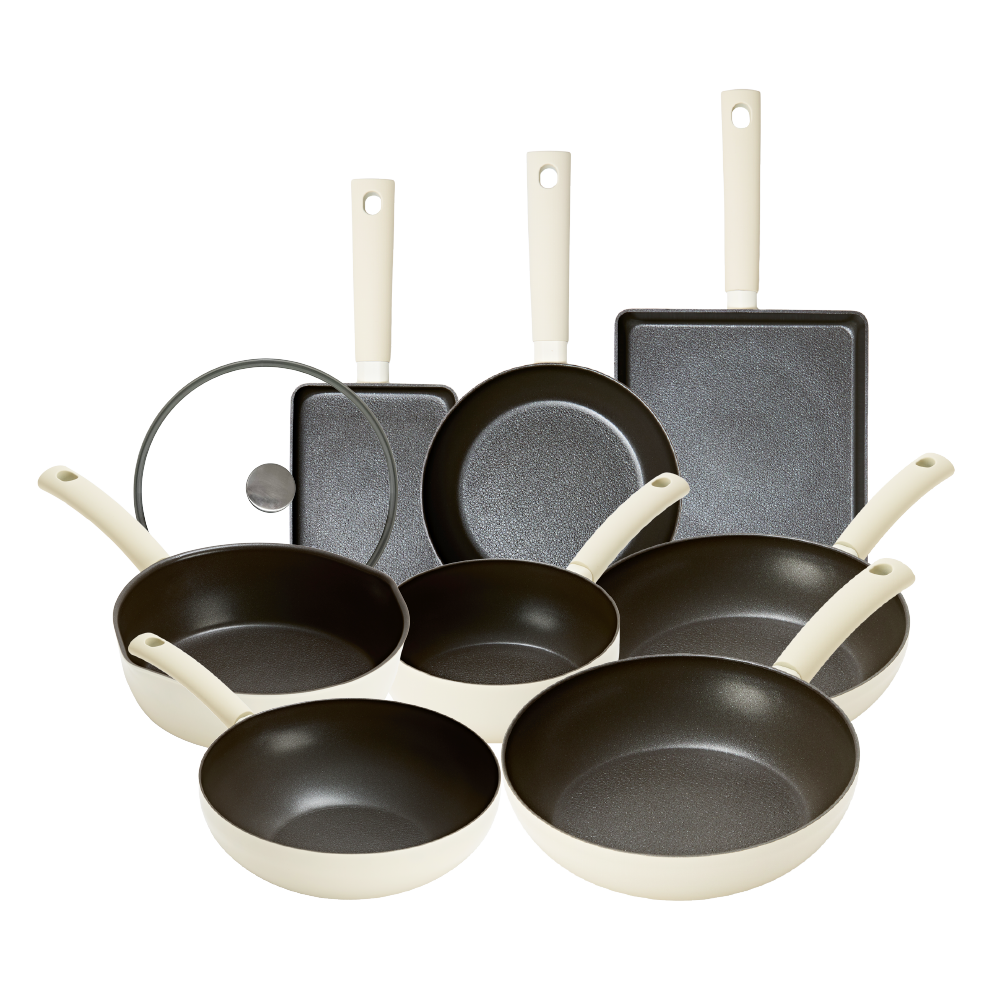 실바트 순수 IH 인덕션 프라이팬 세트 9종, 패밀리형 코팅팬세트(Silvat Soonsoo IH Induction set of 9 (18 square + 20 pan + 20 wok + 24 deep pan + 24 multi + 24 square + 28 pan + 28 wok + 24 / 28 glass lid))