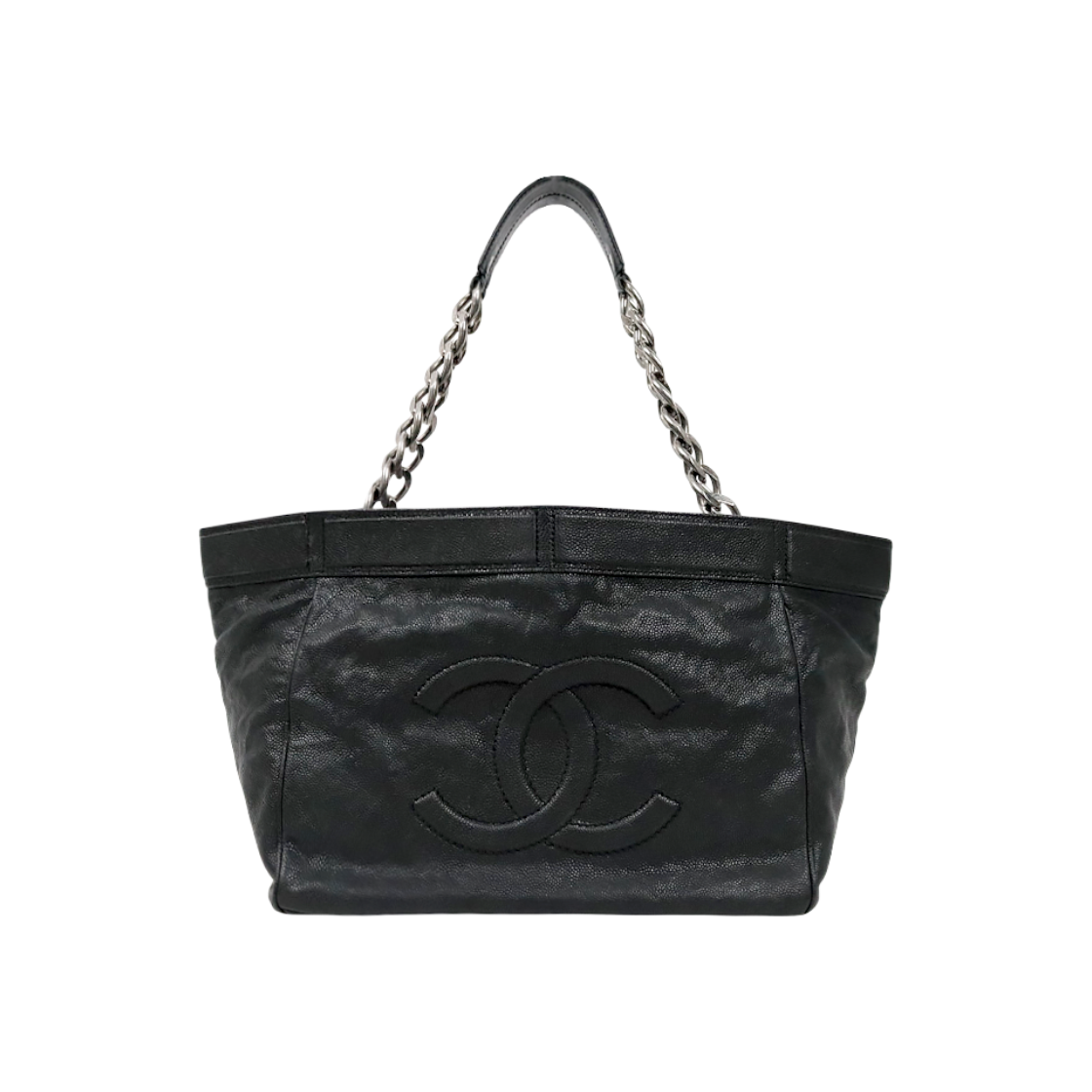 ITMMEVWIFO6T Chanel Black Big CC Chain Shoulder Bag