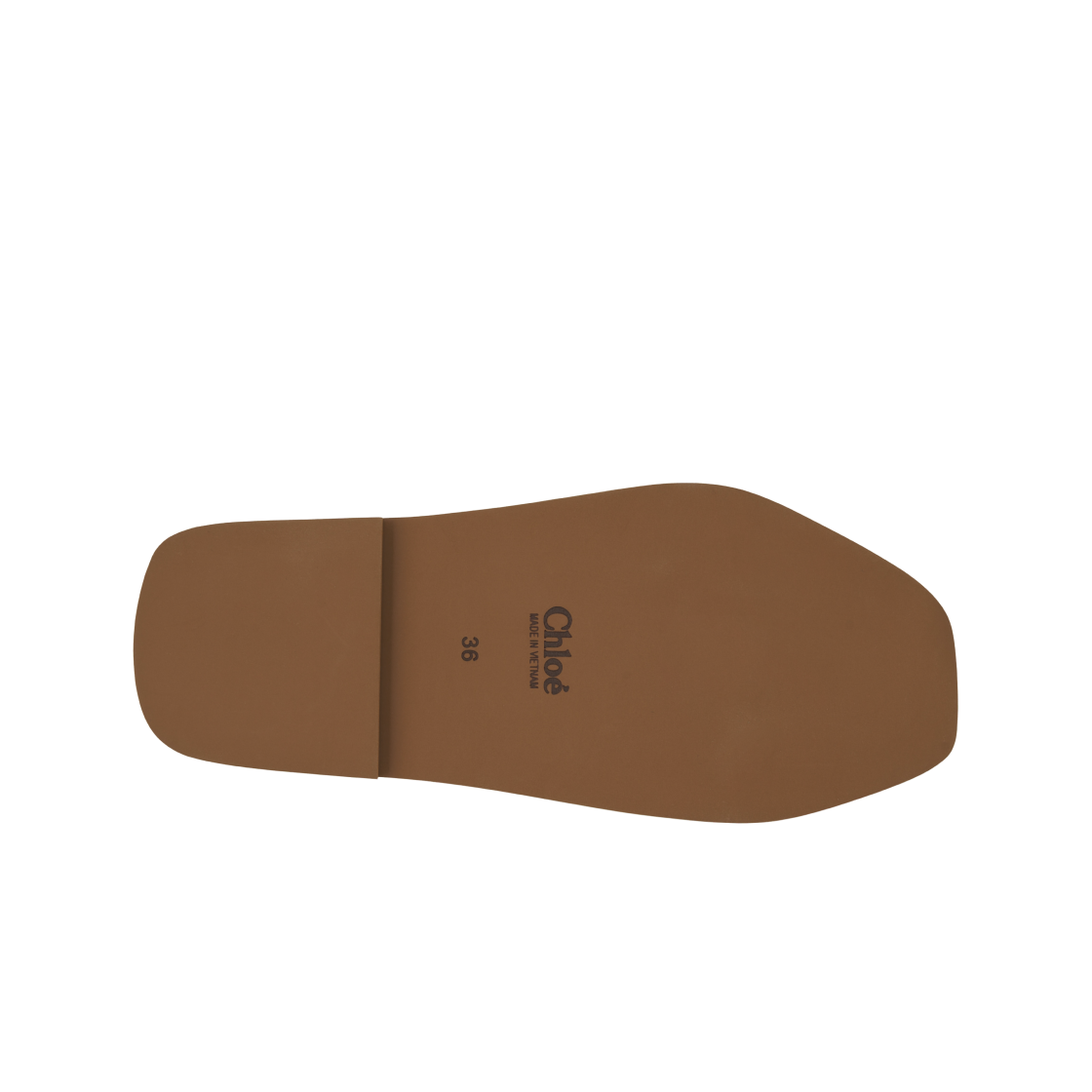 (W) 끌로에 우디 플랫 뮬 화이트((W) Chloe Woody Flat Mule White) - 2