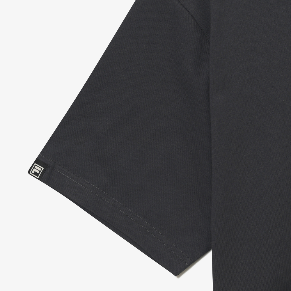 [6% 적립] 휠라 Coldwave+ 썸머 일러스트 반팔티 차콜그레이([6% 적립] FILA Coldwave+ Summer Illustration T-Shirt Charcoal) - 5