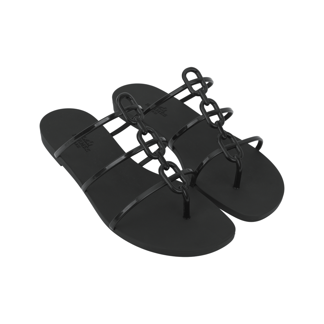 (W) 에르메스 미코노스 샌들 누아((W) Hermes Mykonos Sandal Noir) - 4