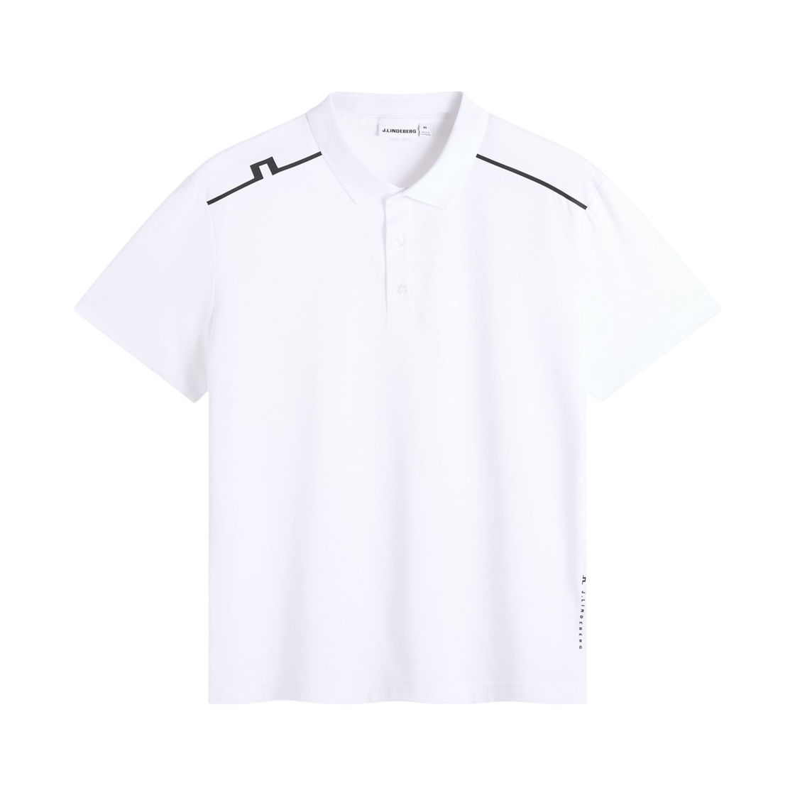 GMJT14643-0000 J.Lindeberg Lionel Polo White