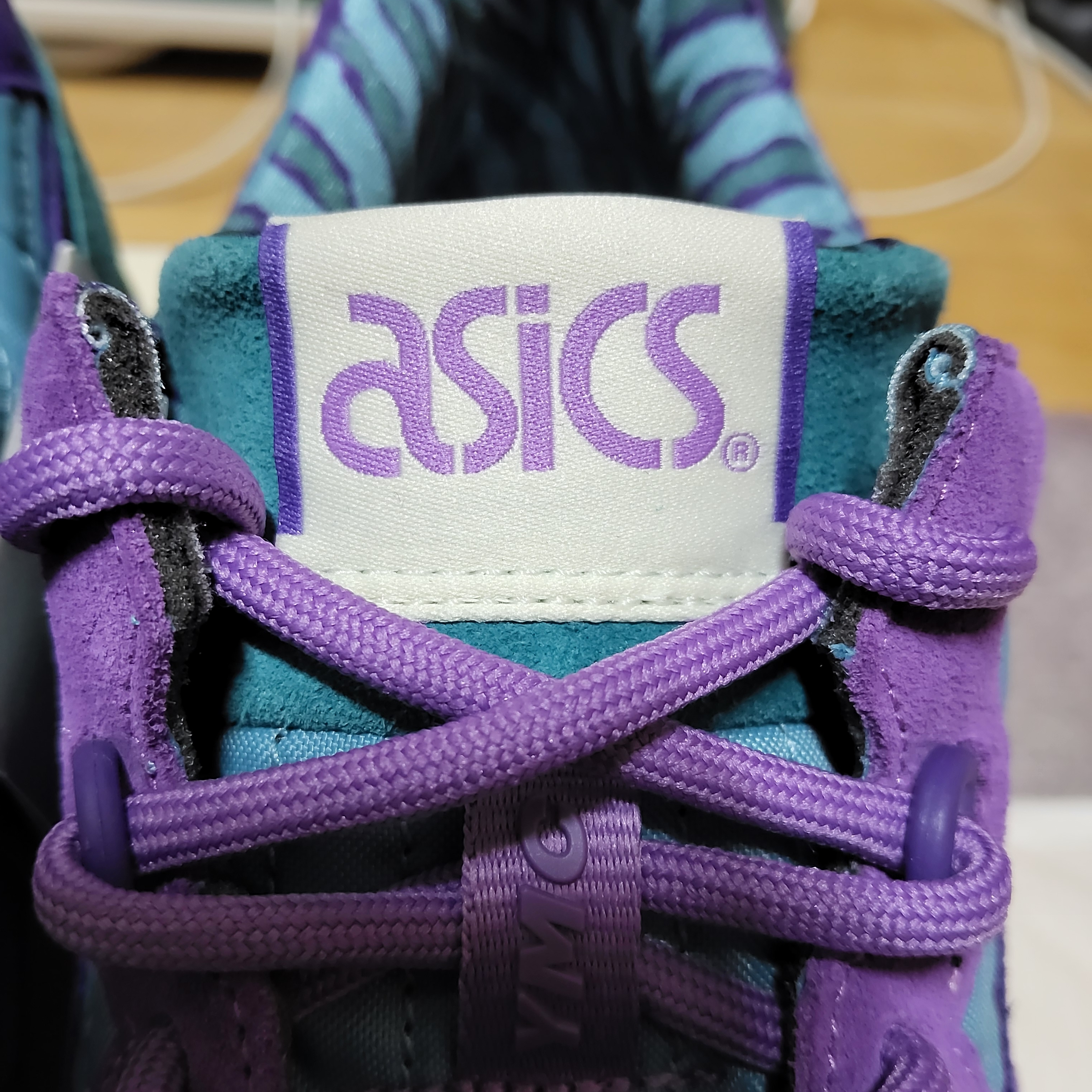 Asics x YMC Gel-Lyte XT Gris Blue 착용 스타일 - 4