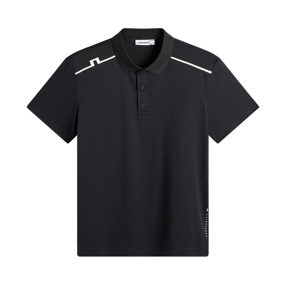 GMJT14643-9999 J.Lindeberg Lionel Polo Black