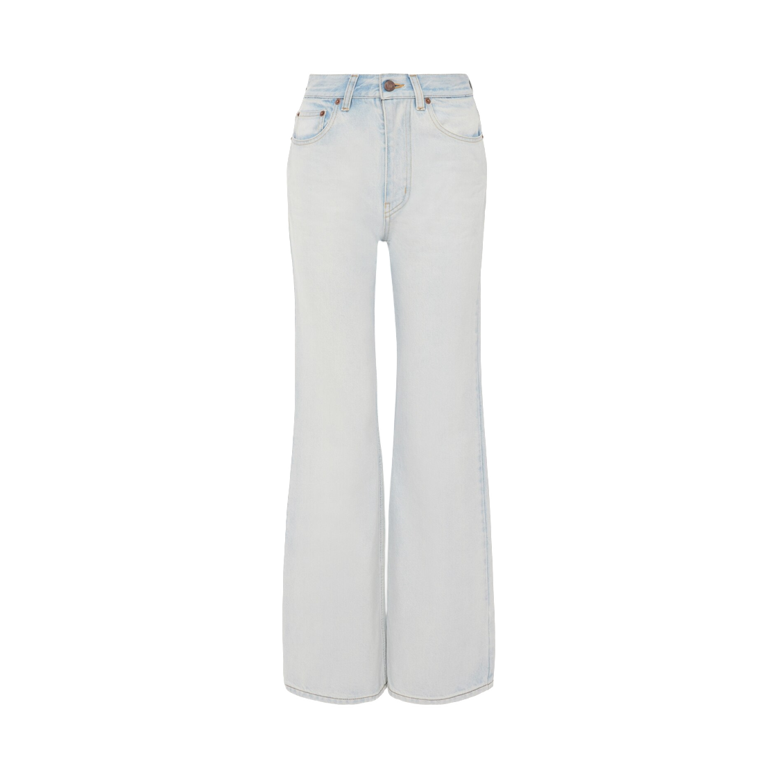 (W) 끌로에 하이 라이즈 크롭 진 데님 포에틱 블루((W) Chloe High Rise Cropped Jeans in Denim Poetic Blue)