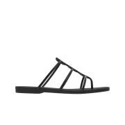 (W) Hermes Mykonos Sandal Noir
