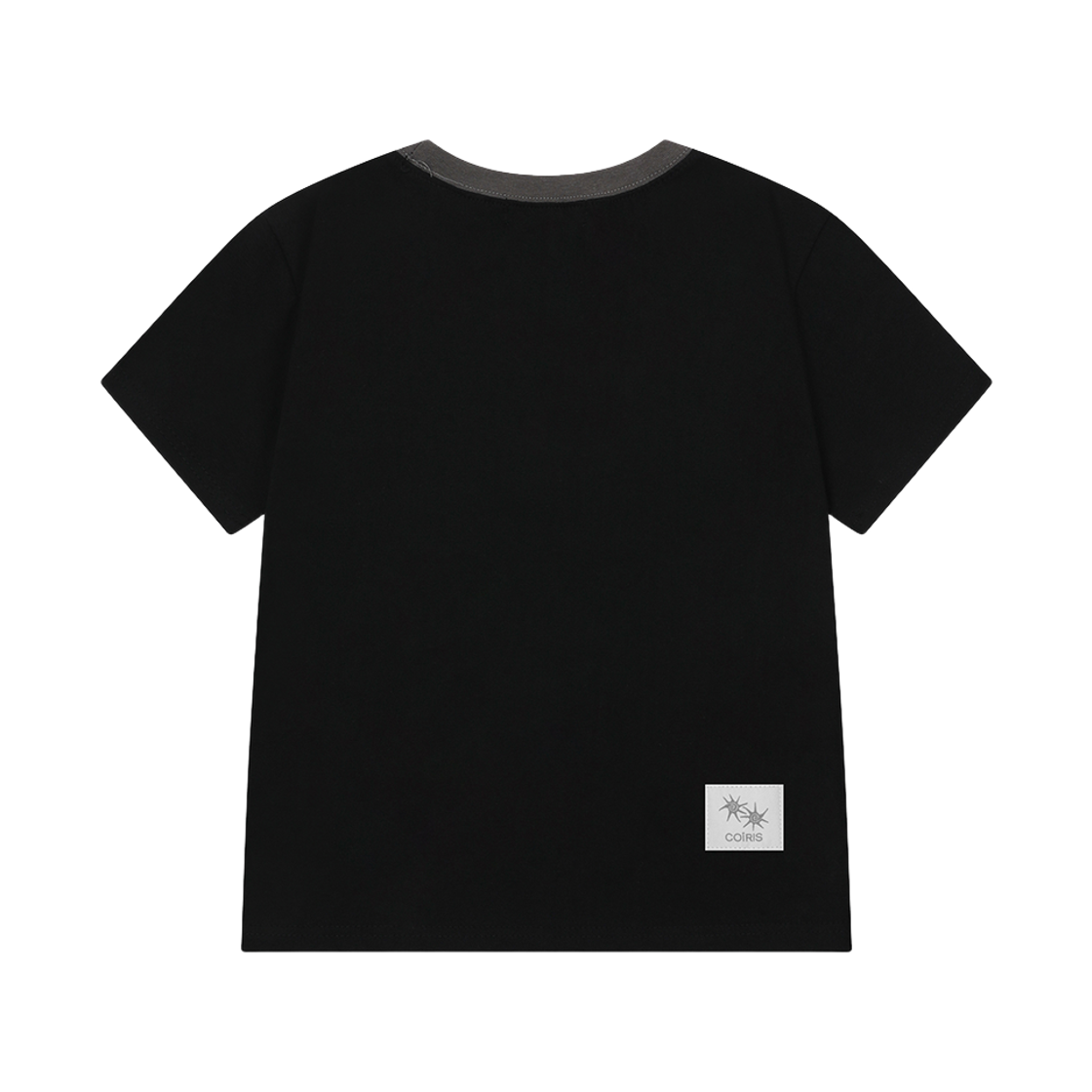 코이리스 솔루나 배색 반팔 티 남녀공용 블랙(Coiris Soluna Half T Unisex Black) - 2