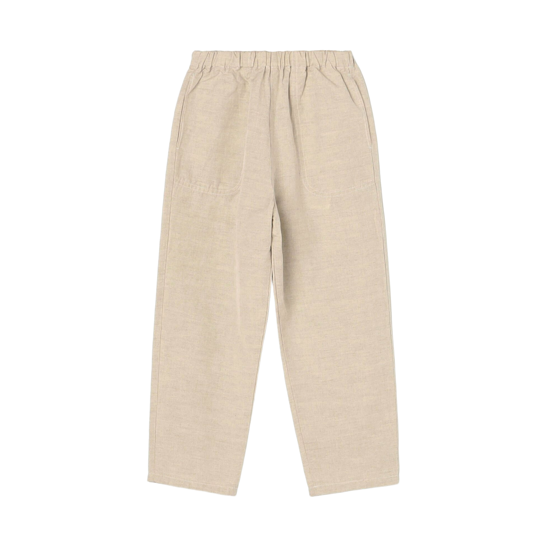 (키즈) 단톤 코튼 리넨 이지 팬츠 에크루((Kids) Danton Cotton Linen Easy Pants Ecru)