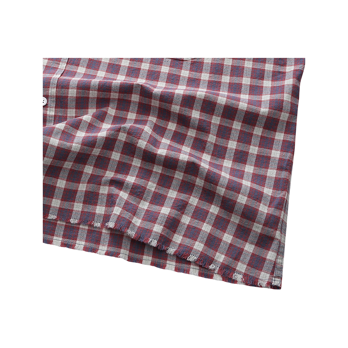 아웃도어서비스 서비스 플래드 셔츠 - 레드(OS Service Plaid Shirt - Red) - 4