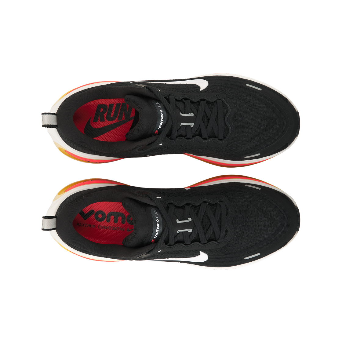 나이키 보메로 플러스 블랙 브라이트 크림슨(Nike Vomero Plus Black Bright Crimson) - 5