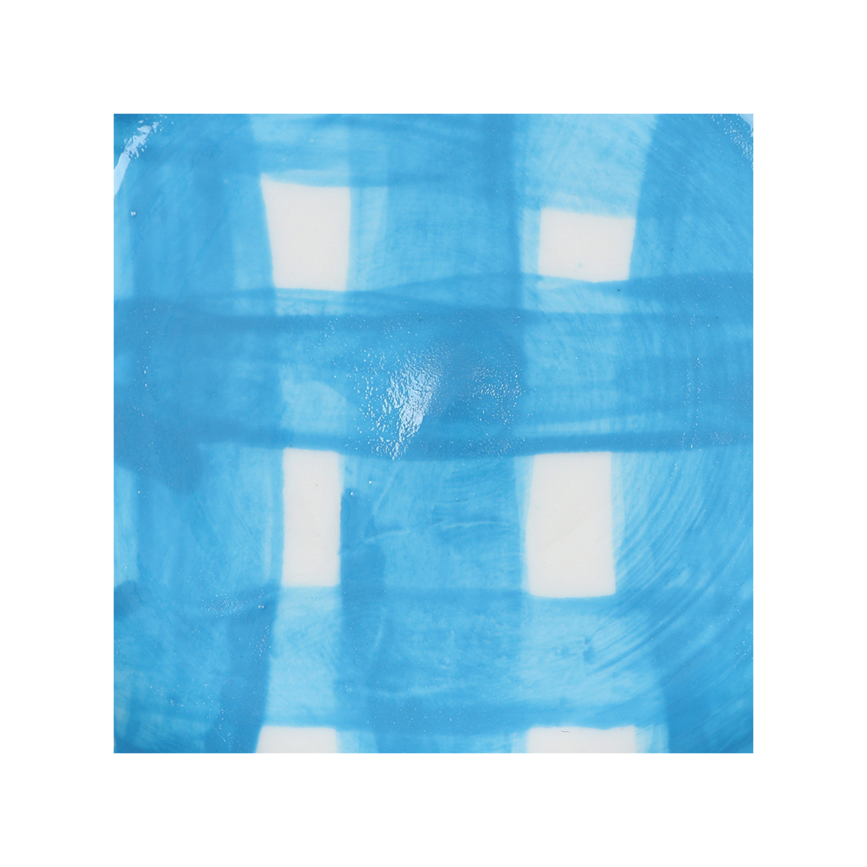아웃도어서비스 세라믹 애쉬트레이 - 블루 체크(OS Ceramic Ashtray - Blue Check) - 5