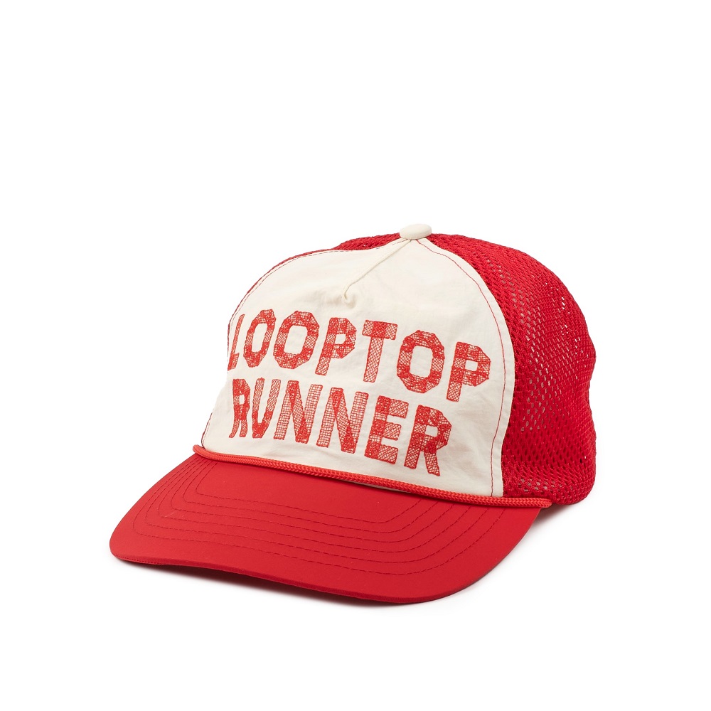 알엔알엔 루프탑 러너 트러커 캡 레드(rnrn Looptop Runner Mesh Cap Red)