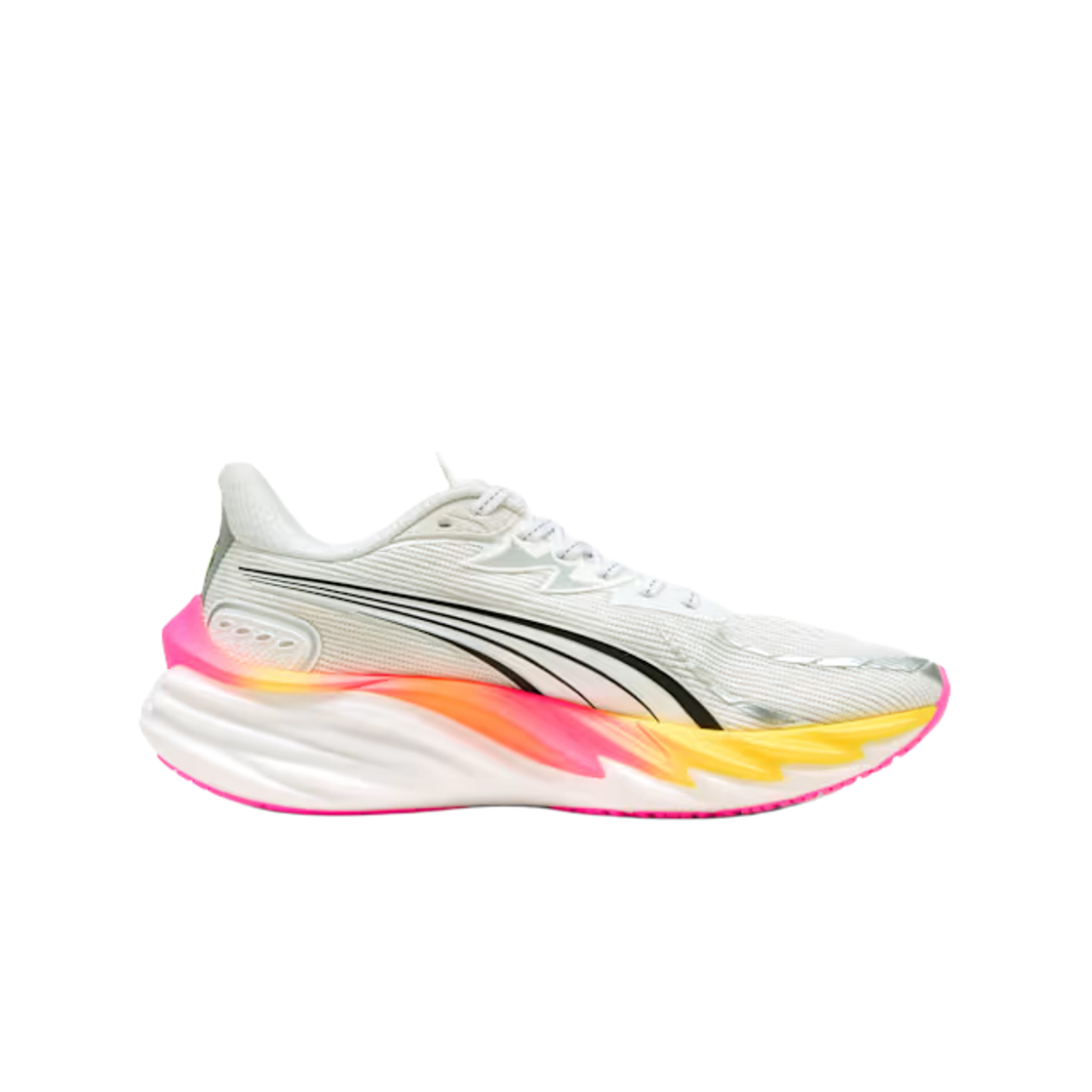 311141-18 (W) Puma Velocity Nitro 4 White Glowing Red Poison Pink