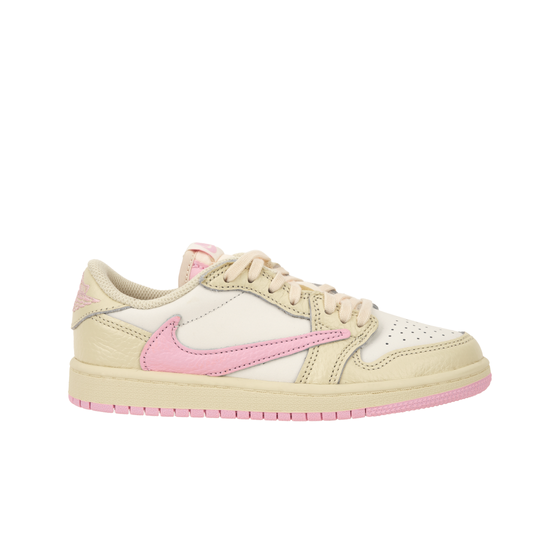 (PS) 조던 1 x 트래비스 스캇 레트로 로우 OG SP 모슬린 샤이 핑크((PS) Jordan 1 x Travis Scott Retro Low OG SP Muslin Shy Pink)