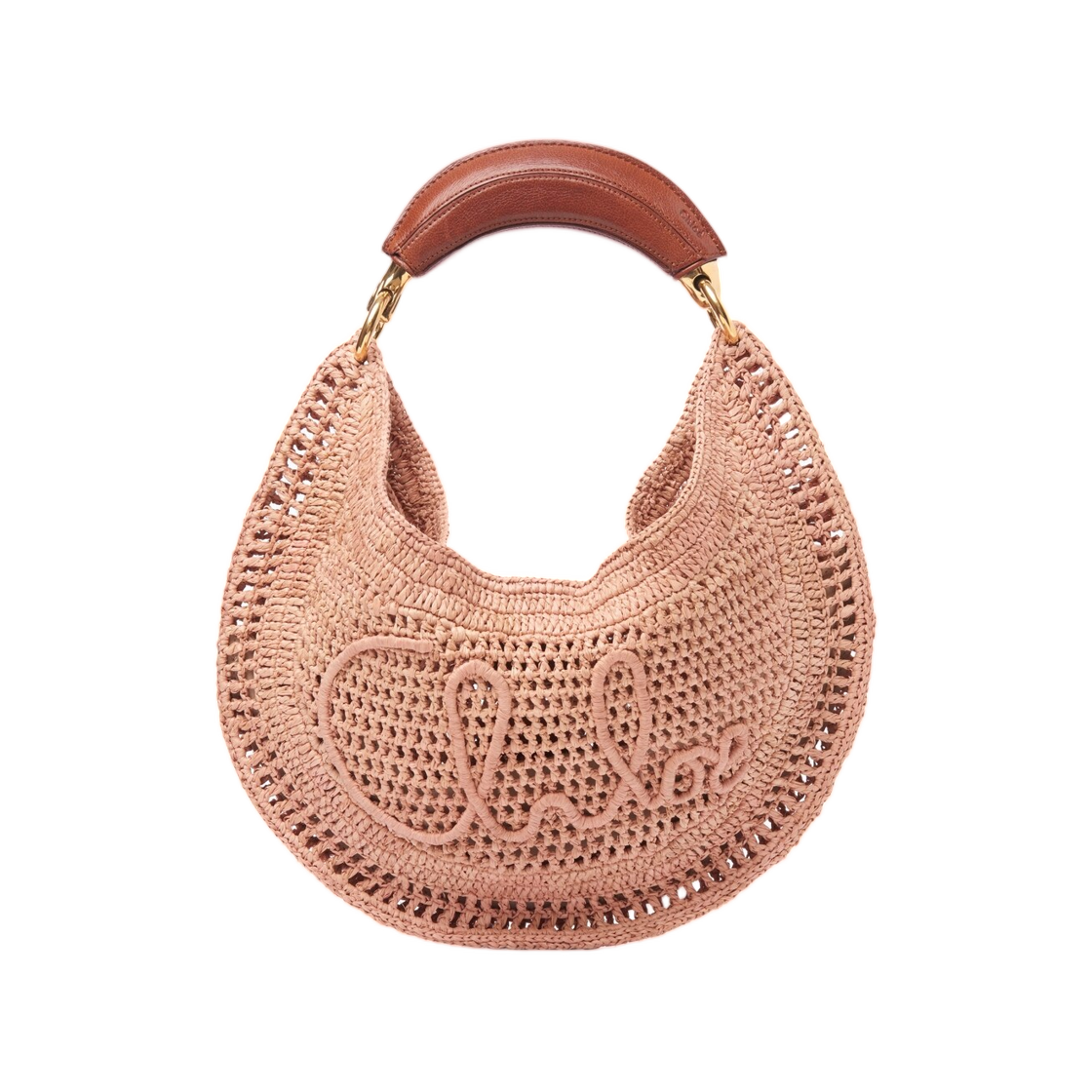 끌로에 썸머 바나나 호보백 라피아 써머리 베이지(Chloe Summer Banana Hobo Bag in Raffia Summery Beige) - 1