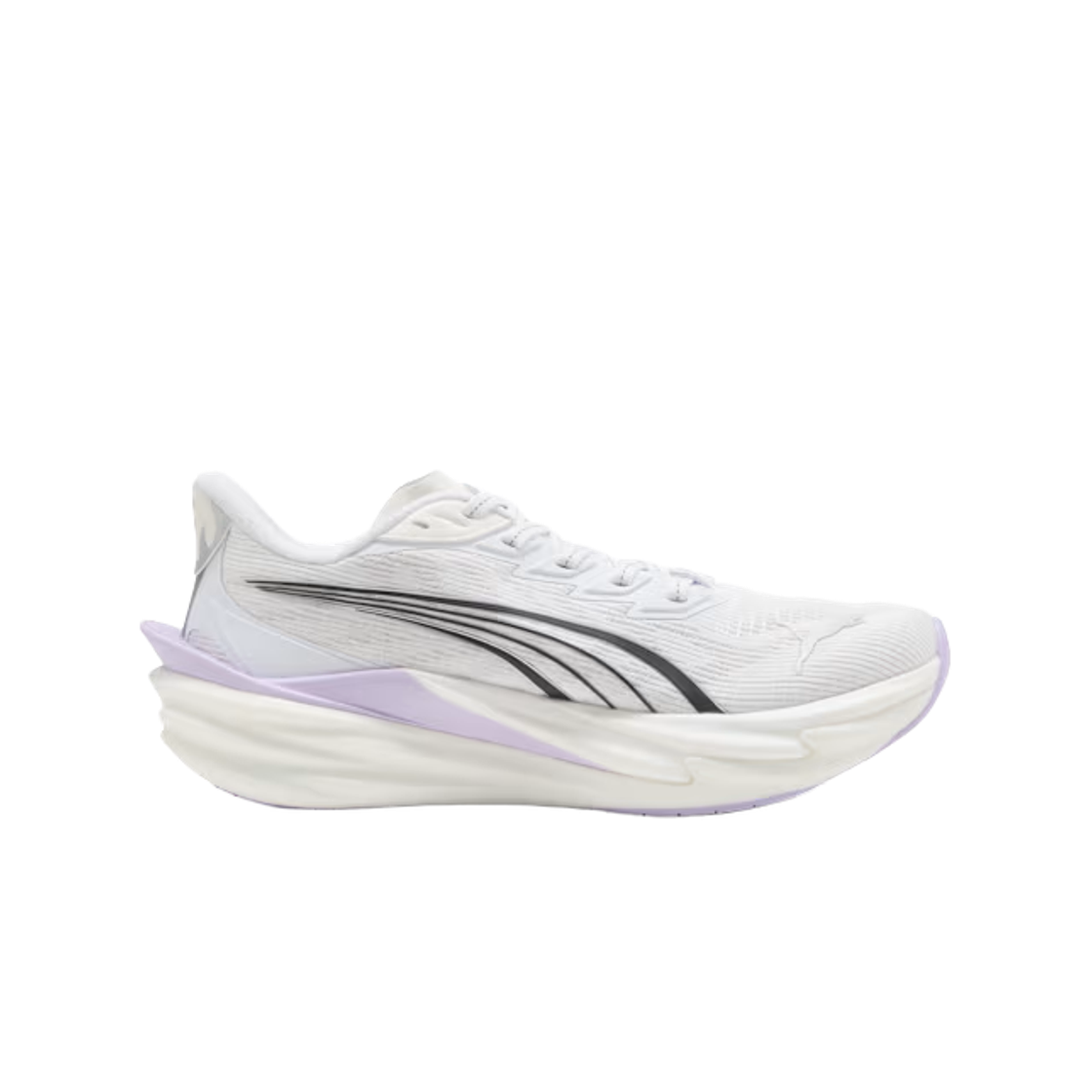 312124-25 (W) Puma Deviate Nitro 4 Puma White Light Lavender
