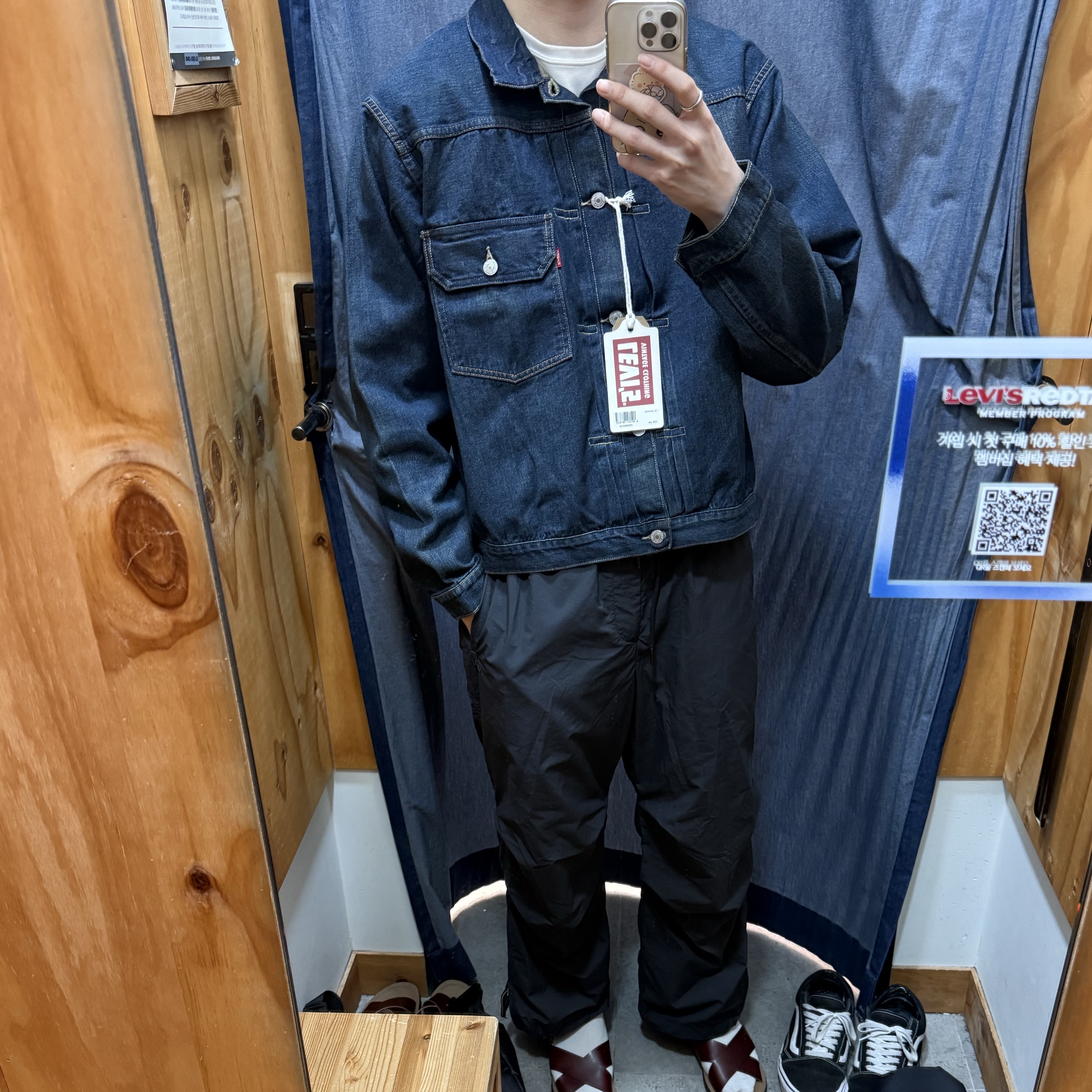Levi's LVC 1936 Type I Jacket Multicolor 착용 스타일