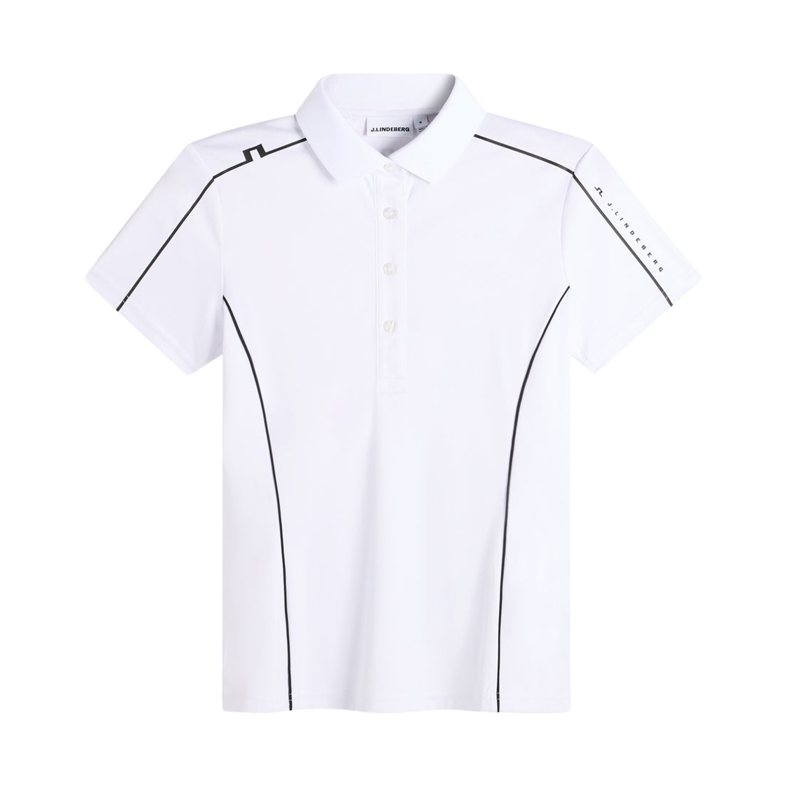 GWJT14825-0000 (W) J.Lindeberg Leyla Polo White
