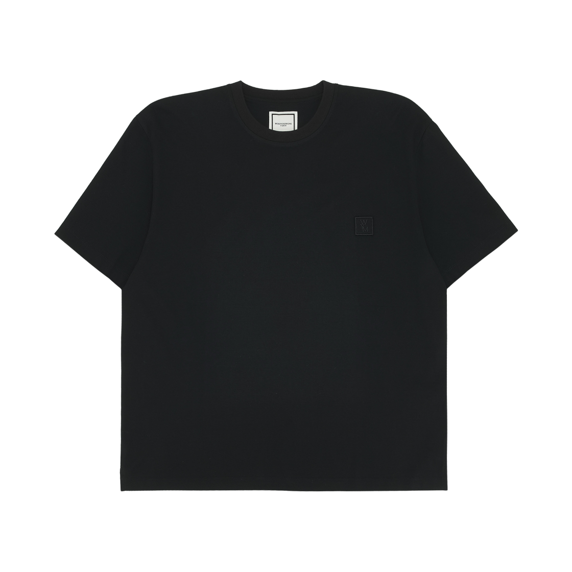 우영미 백 로고 티셔츠 블랙 - 26SS(Wooyoungmi Back Logo T-Shirt Black - 26SS) - 2