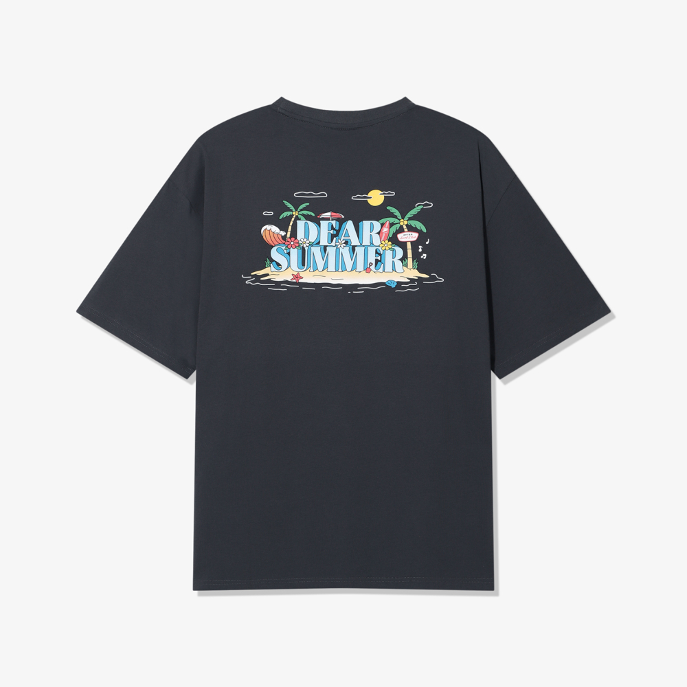 [6% 적립] 휠라 Coldwave+ 디어서머 반팔티 차콜그레이([6% 적립] FILA Coldwave+ Dear Summer T-Shirt Light Charcoal) - 2