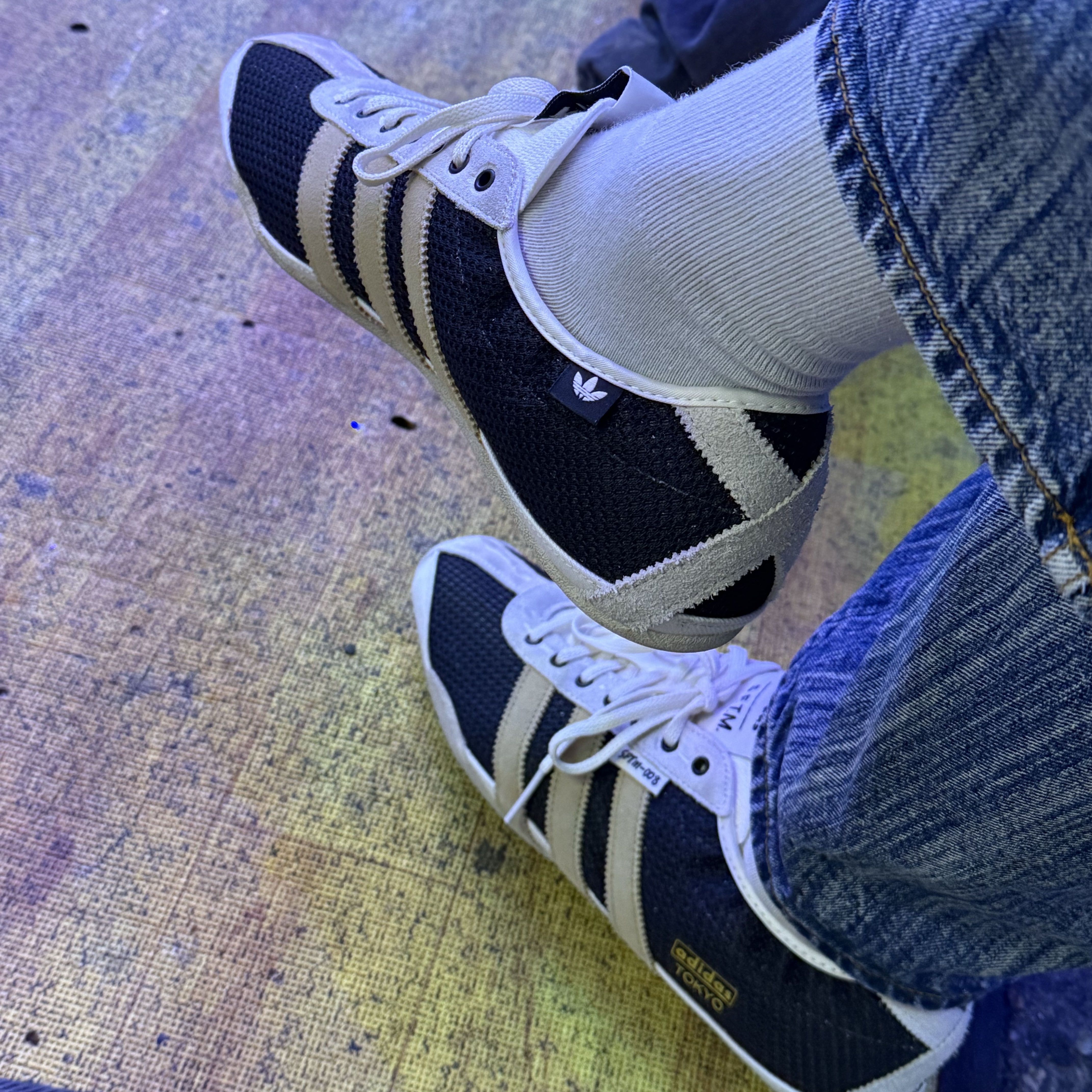 (W) Adidas x Song for the Mute 007 Tokyo Black 착용 스타일
