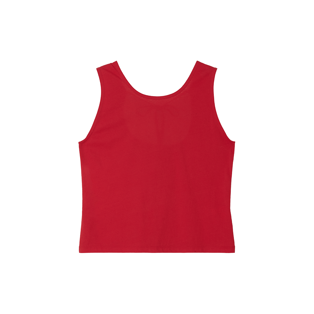 APB1TP170RDFF GBH APPAREL Back Open Bow Point Top / Red