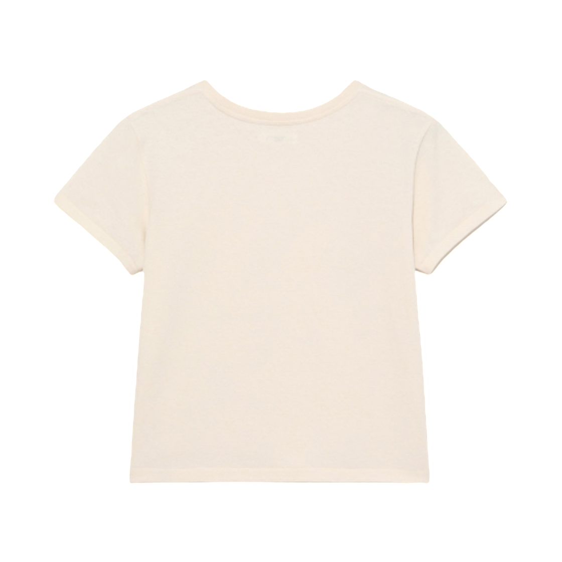 (W) 글로니 G 클래식 티셔츠 아이보리((W) Glowny G Classic T-Shirt Ivory) - 2