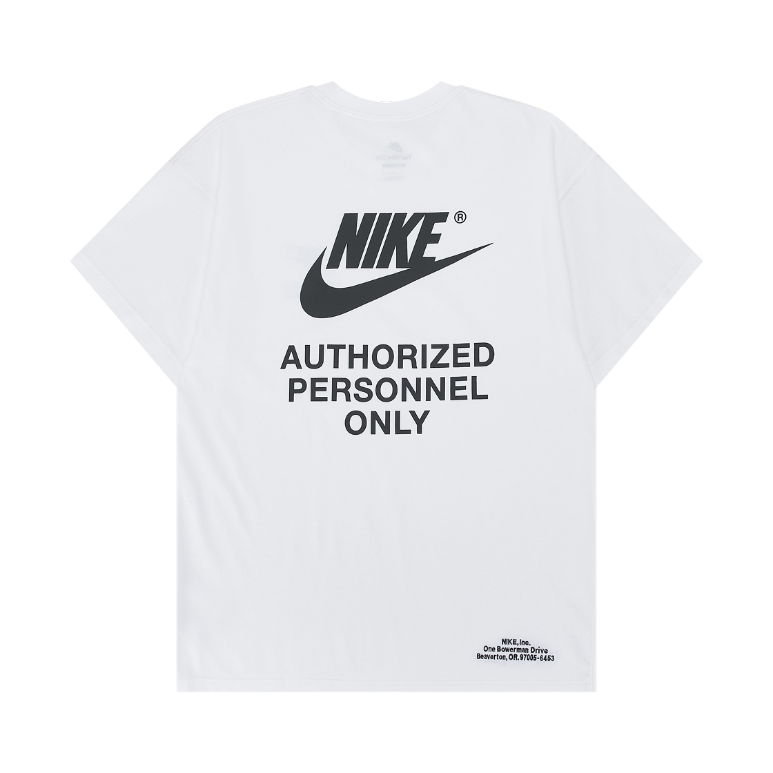 DM6427-100 Nike NSW Authorized Personnel T-Shirt White - US/EU