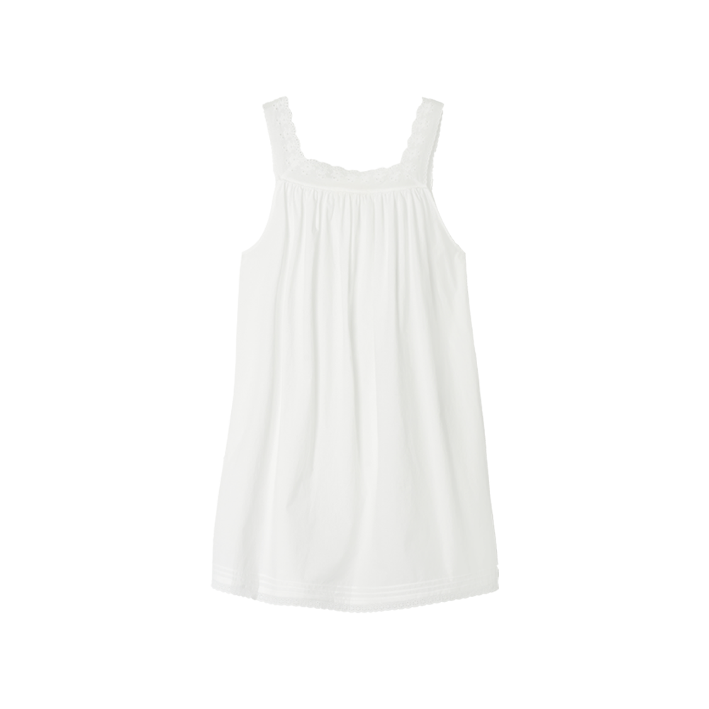 지비에이치 어패럴 코튼 레이스 드레스 / 화이트(GBH APPAREL Cotton Lace Dress / White) - 2