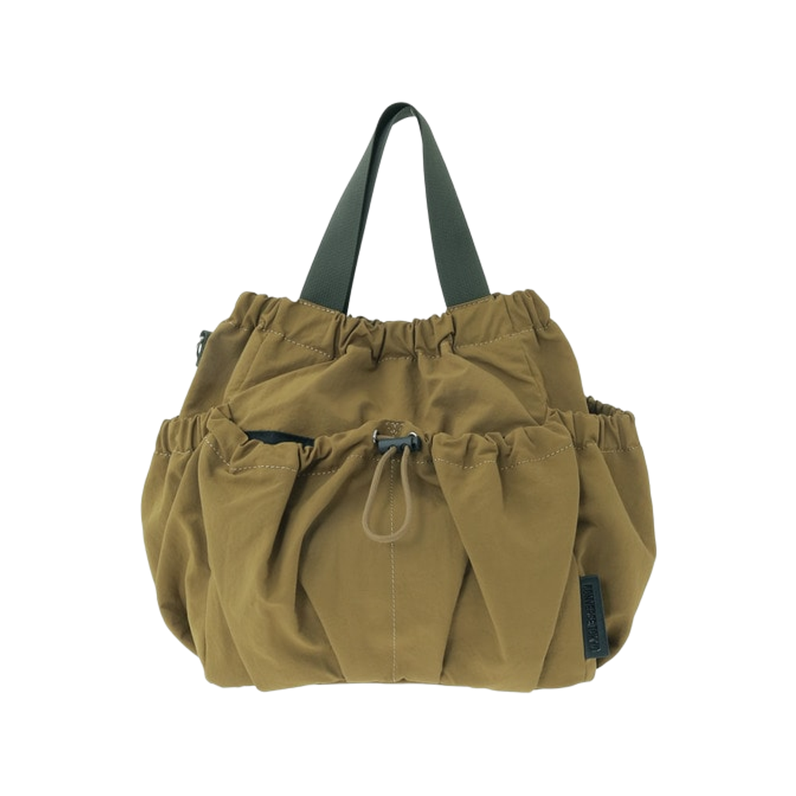 A2866PBG204 Converse Tokyo 2Way Nylon Drawstring Shoulder Bag Khaki