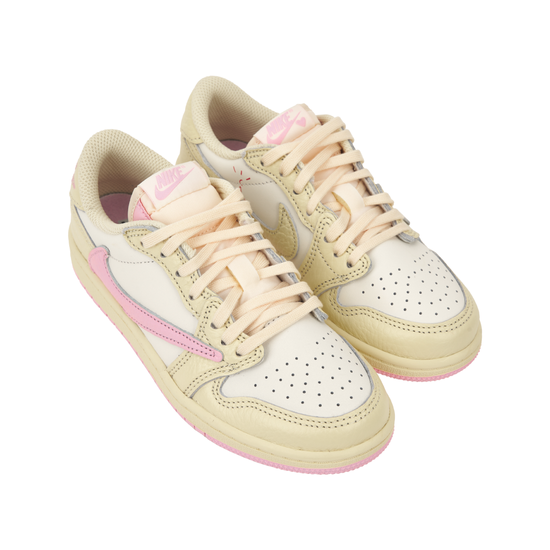 (PS) 조던 1 x 트래비스 스캇 레트로 로우 OG SP 모슬린 샤이 핑크((PS) Jordan 1 x Travis Scott Retro Low OG SP Muslin Shy Pink) - 4