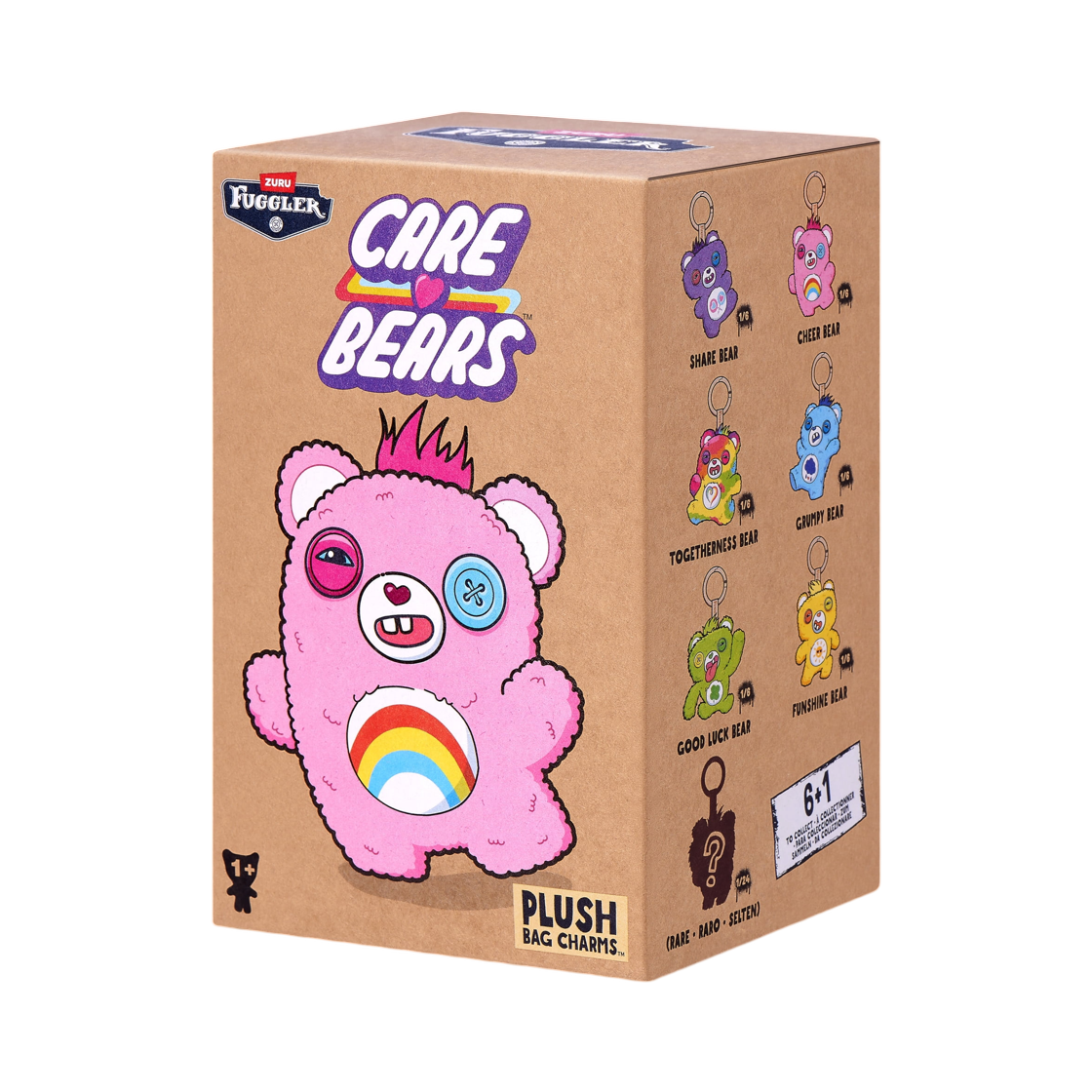 퍼글러 캐어베어 미개봉 랜덤박스 (1개입)(Fuggler Care Bears Sealed Case (1 Blind Box))