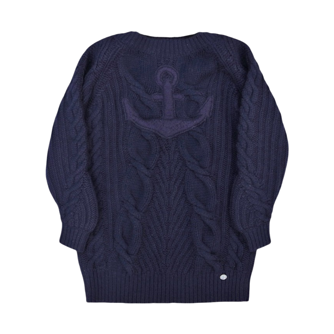 ITRJFHE8JUPM Chanel Navy Knit Dress