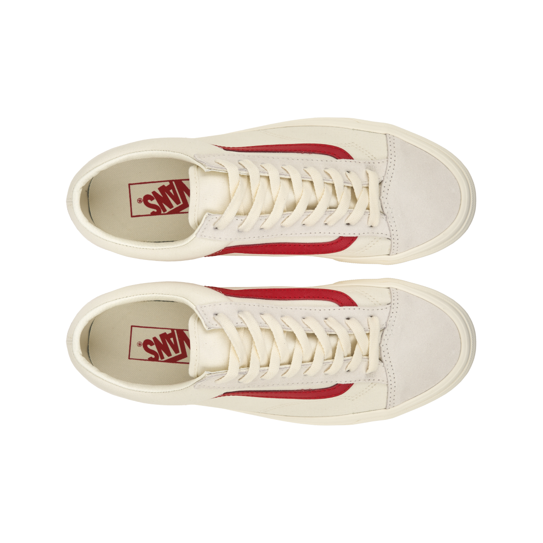 반스 스타일 36 마쉬멜로우 레이싱 레드(Vans Style 36 Marshmallow Racing Red) - 5