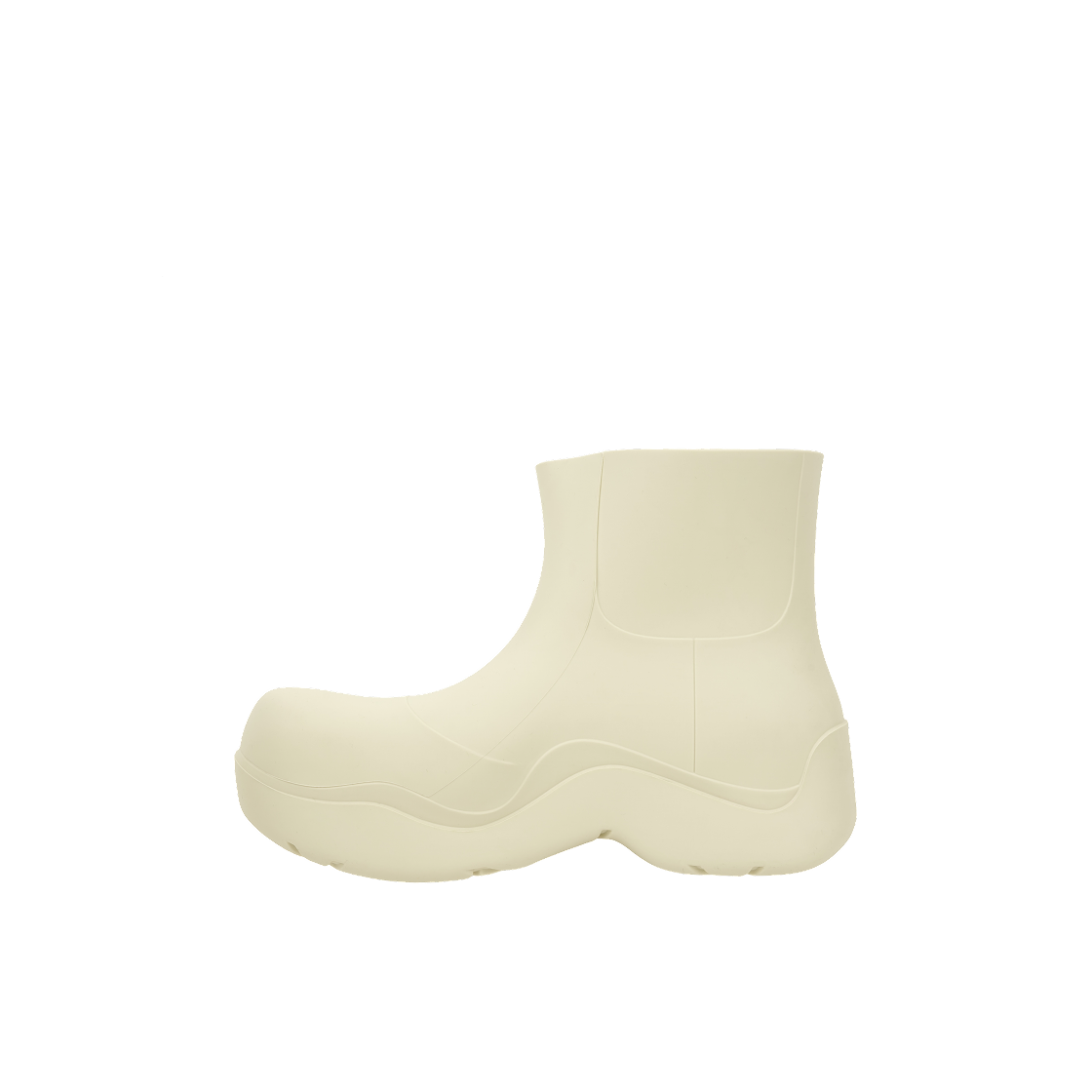 (W) 보테가 베네타 퍼들 앵클 부츠 씨 솔트((W) Bottega Veneta Puddle Ankle Boots Sea Salt) - 3