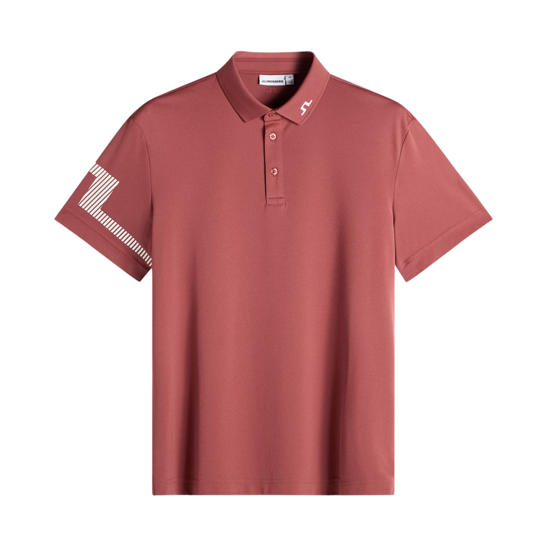 GMJT14650-E225 J.Lindeberg Heath Polo Apple Butter