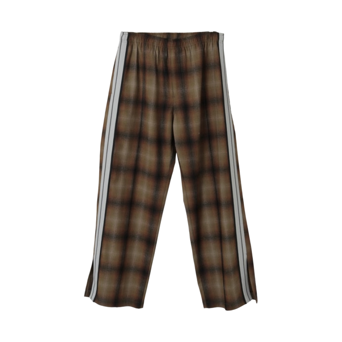 컨버스 도쿄 x 펜들턴 사이드 라인 체크 트랙 팬츠 브라운(Converse Tokyo x Pendleton Side Line Checked Track Pants Brown)