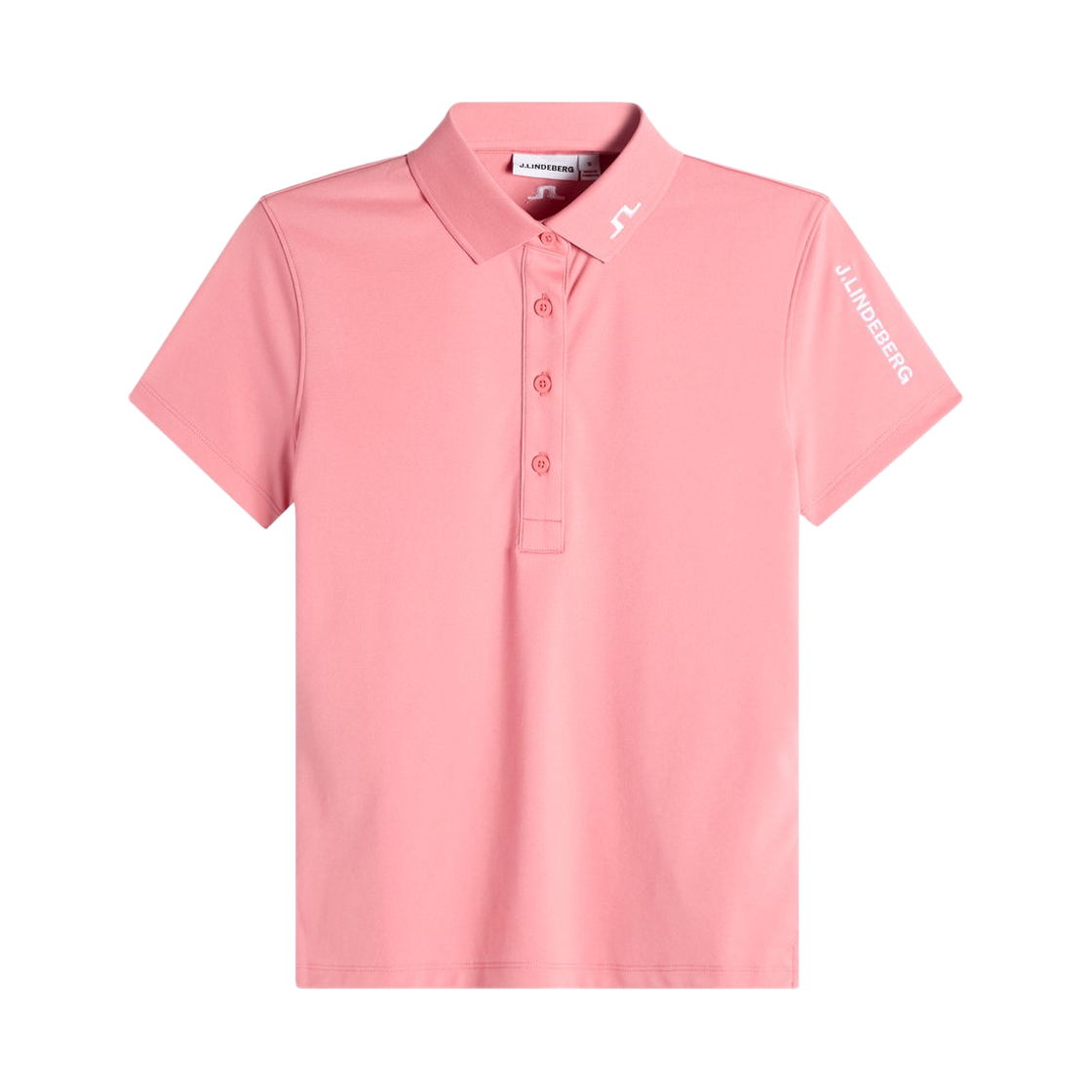 GWJT14814-S226 (W) J.Lindeberg Tour Tech Polo Flamingo Plume