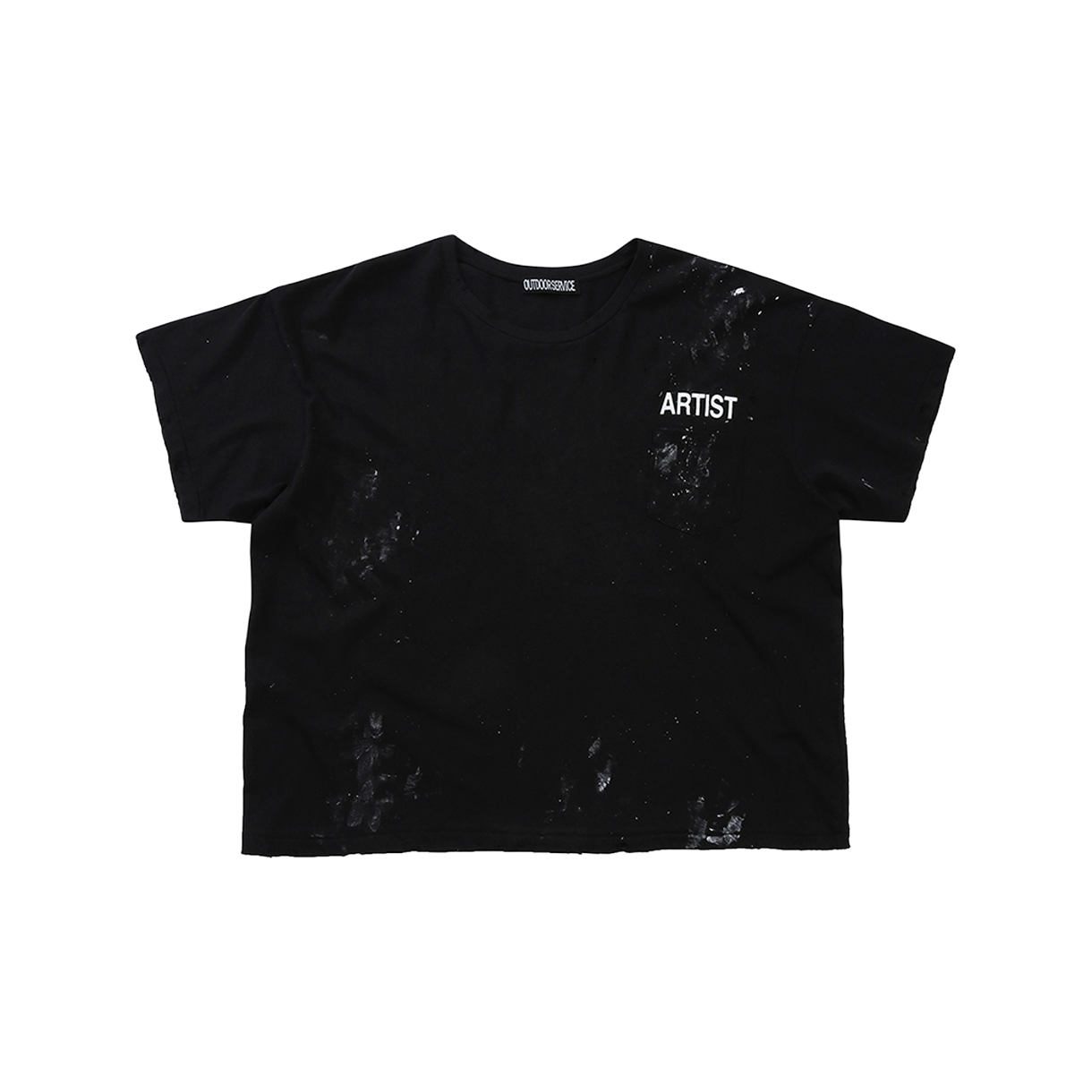 아웃도어서비스 더티 아티스트 티 - 블랙(OS Dirty Artist Tee - Black)